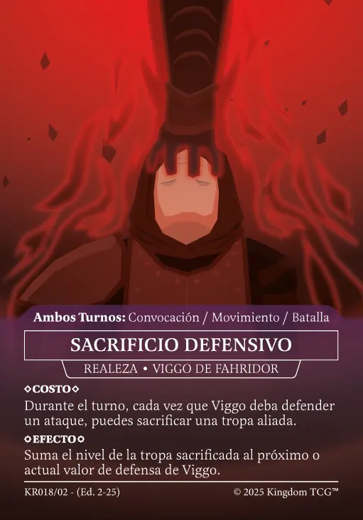 SACRIFICIO DEFENSIVO