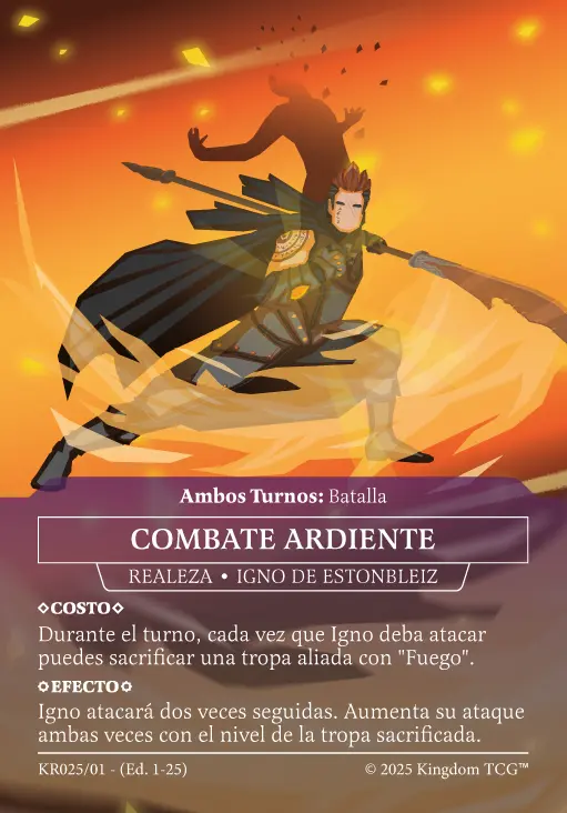 COMBATE ARDIENTE