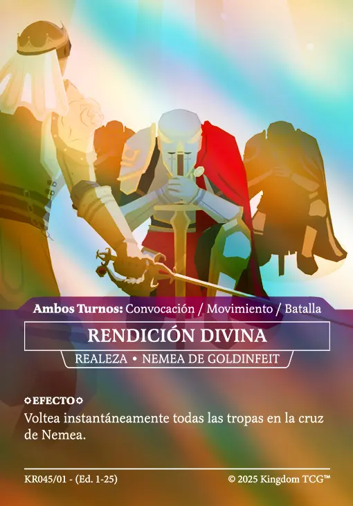 RENDICIÓN DIVINA