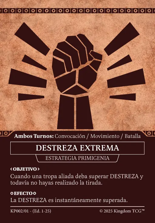 DESTREZA EXTREMA